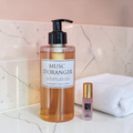 Musc D'oranger Luksus sæbe til hånd og krop 300ml + parfume gave